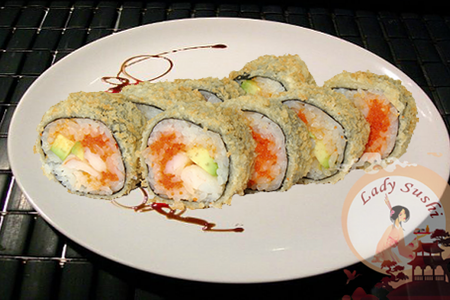 Эби спайс темпура ролл