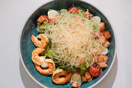 Цезарь с креветками