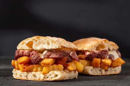 С картофелем фри