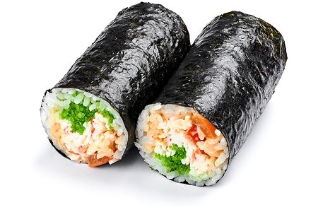 Хэнд-ролл с крабом