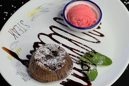 Шоколадный фондан