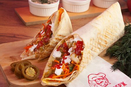 Острая с курицей