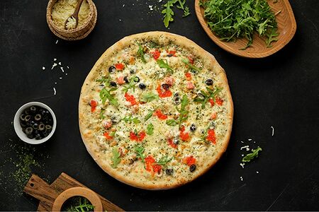 Пицца Камчатский дар 26см