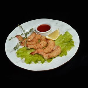 Креветки темпура