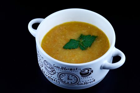 Постный гороховый суп