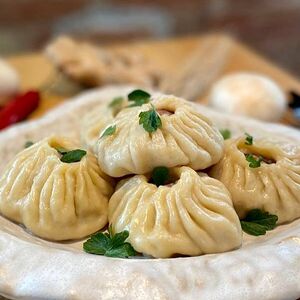 Буузы куриные на пару