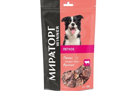 Лёгкое говяжье для собак