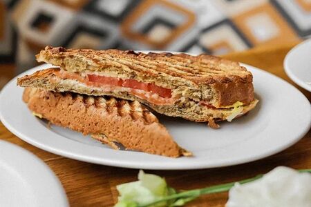 Гриль-чиз с лососем