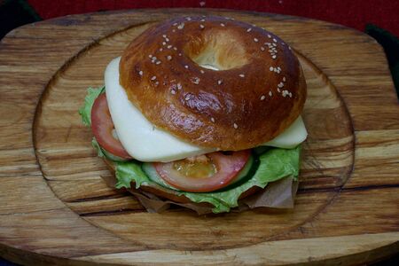 Бейгл с сыром