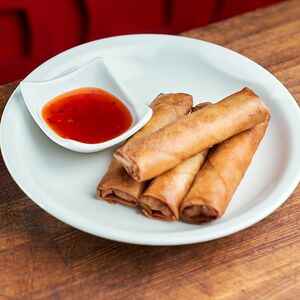 Спринг-роллы с креветками 