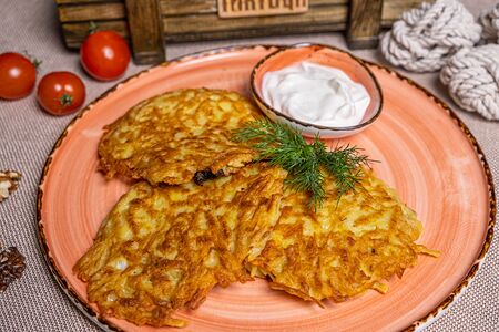 Драники фаршированные мясом и грибами