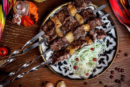 Жазд-кабоб с телятиной