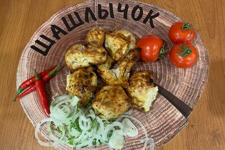 Шашлык из куриного филе