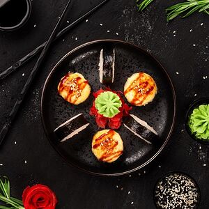 Ролл с крабом