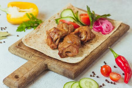 Шашлык из мякоти свинины