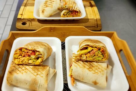 Сырная шаурма