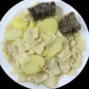 Тонкий хинкал с говядиной