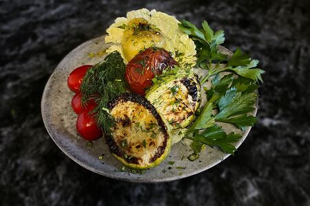 Овощи на углях