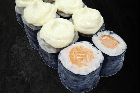 Снежный хосомаки лосось