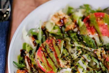 Салат с баклажаном Vegan