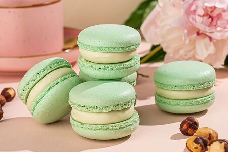 Макаронс со вкусом лайма