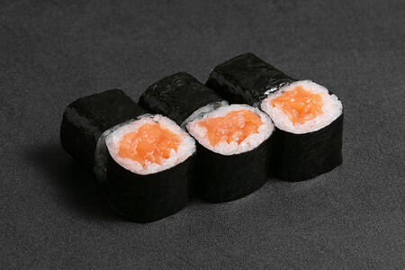 Мини-ролл с лососем