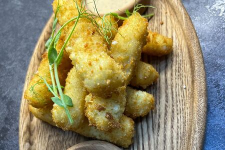 Сыр моцарелла в темпуре