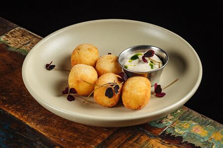 Крокеты из морепродуктов