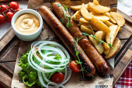 Колбаски куриные по-татарски