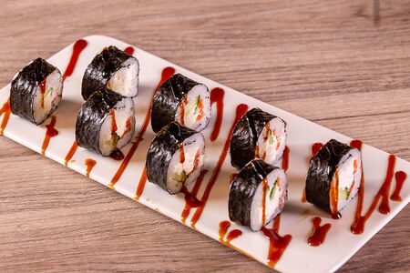 Ролл Сливочный с лососем