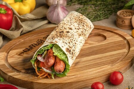 Хот-дог в лаваше стандарт