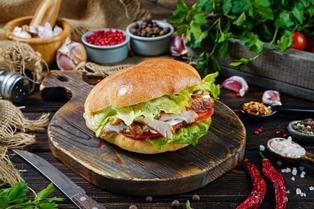 Комбо Шаурма с курицей в пите