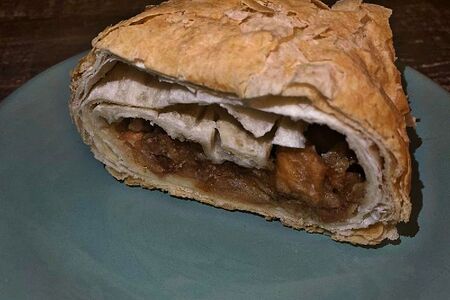 Штрудель яблочный