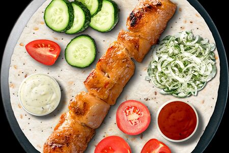 Шашлык из куриного филе