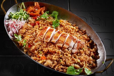 Фрайд райс с цыпленком