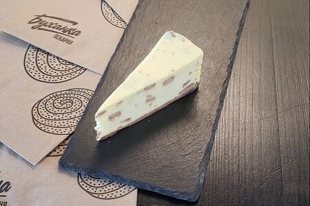 Банановый Чизкейк с шоколадным печеньем