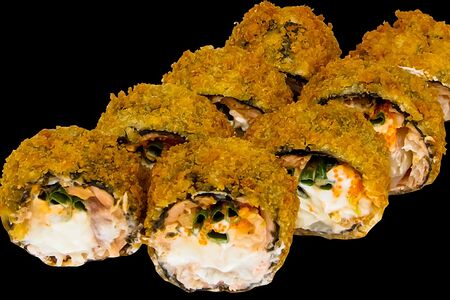 Темпура без риса с лососем и окунем