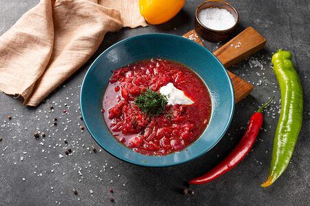 Борщ с говядиной