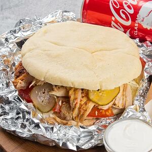 Гавайская пита с курицей