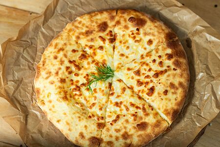 Лепешка с сыром и картофелем