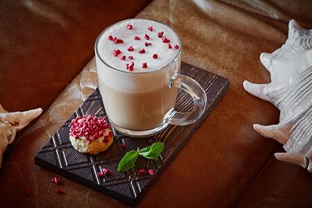 Малиновый кокос на кокосовом молоке