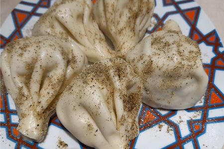 Хинкали Говядина-свинина вареные