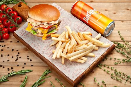 Sfm комбо с чикен чизбургером