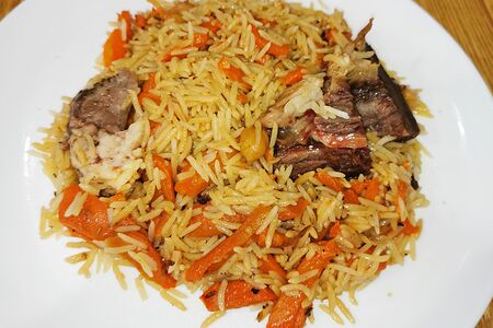 Плов с говядиной
