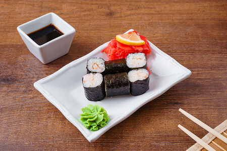 Ролл с креветкой