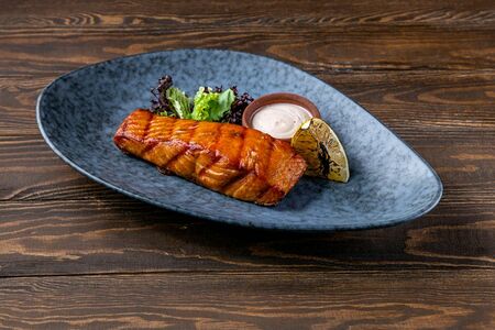 Стейк из семги