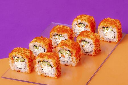 Ролл Калифорния с крабом
