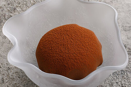 Моти с кофейным кремом и карамелью