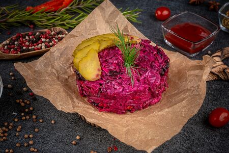 Салат свекольный
