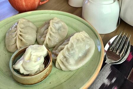 Манты с бараниной